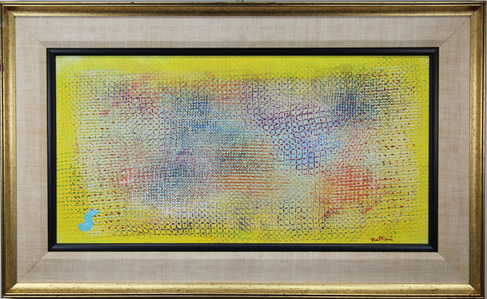 Robert Natkin (Illinois, New York, 1930 - 2010): Robert Natkin (Illinois, New York, 1930 - 2010) Abstract painting. Signed lower right. Oil on Canvas. Among the museums now holding his art in their collections are the Metropolitan Museum of Art, the