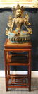 Large Antique Chinese Cloisonne Figure, Signed - 8