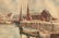Gordon H. Grant (1875-1962) "Rockport Wharves" - 2