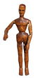 Vintage Spanish Articulated Artist Mannequin