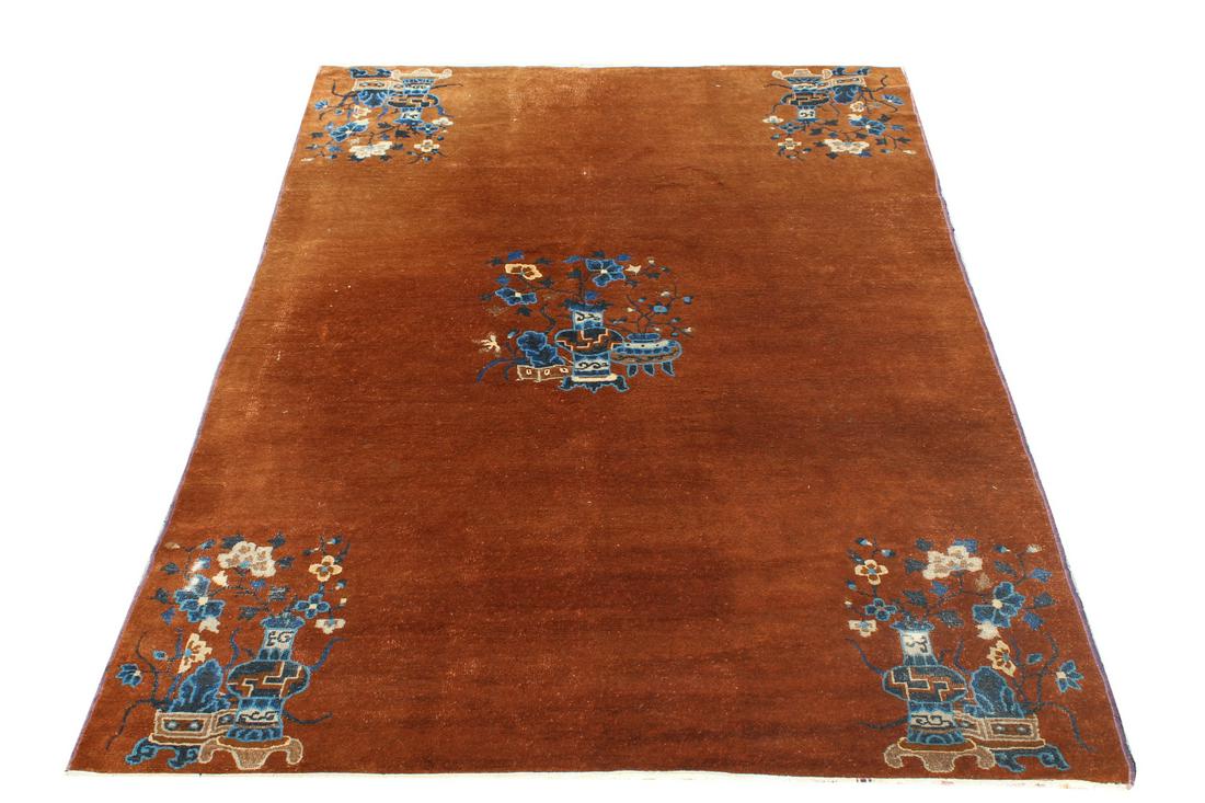 Art Deco Chinese Nichols Rug: Art Deco Chinese Nichols Rug. Size: 9 x 6 ft.