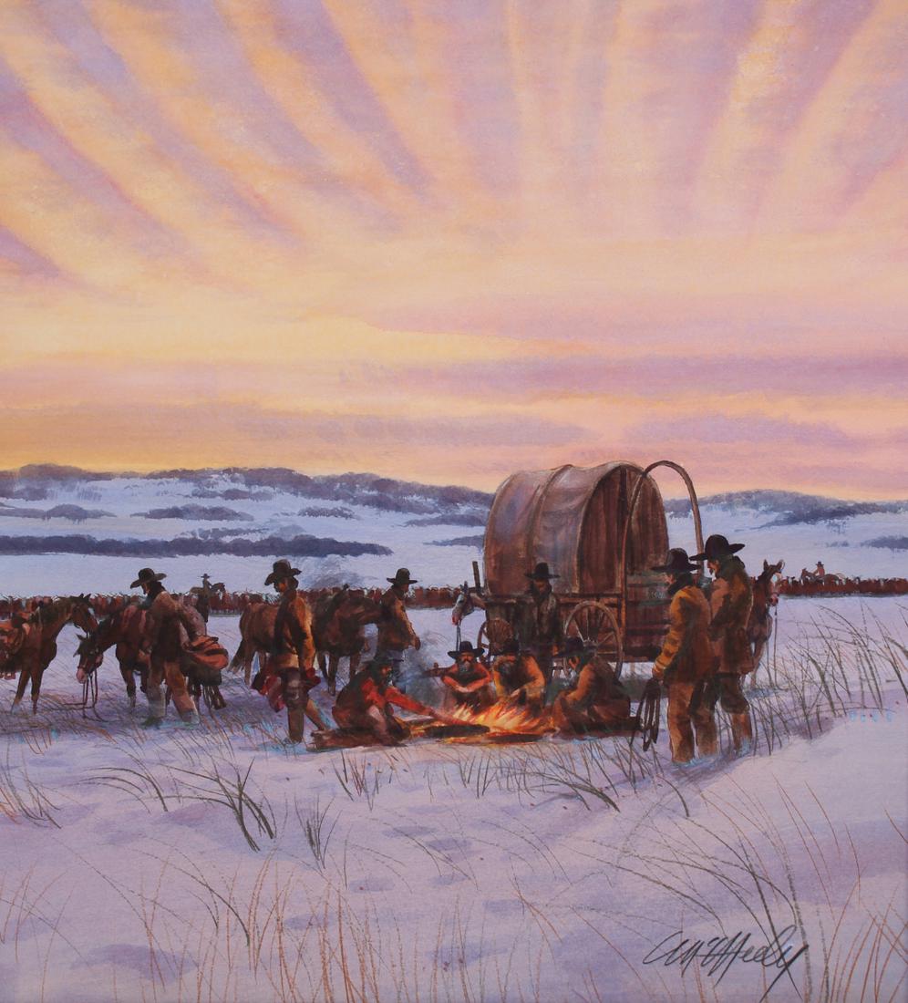 Tom McNeely (B. 1935) "Cumulonimbus Mammatus" (1 of 4)