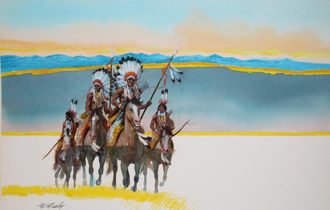 Tom McNeely (B. 1935) "Cheyenne" (1 of 5)