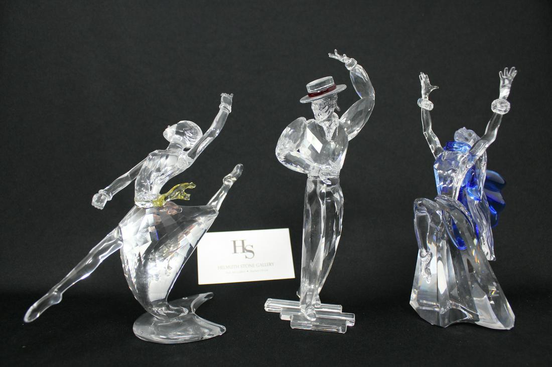 (3) Swarovski Crystal, "Magic of Dance" Figures (1 of 8)