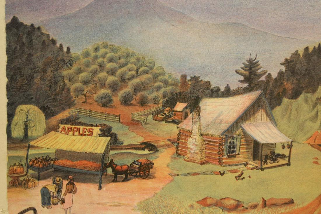 Buell Whitehead (FL, 1919 - 1993) "Apple Market" (1 of 6)