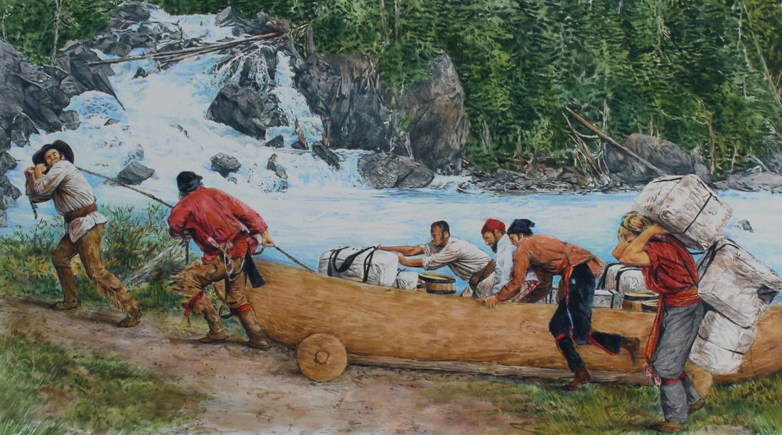 Paul & Chris Calle "Great Falls" (1 of 6)