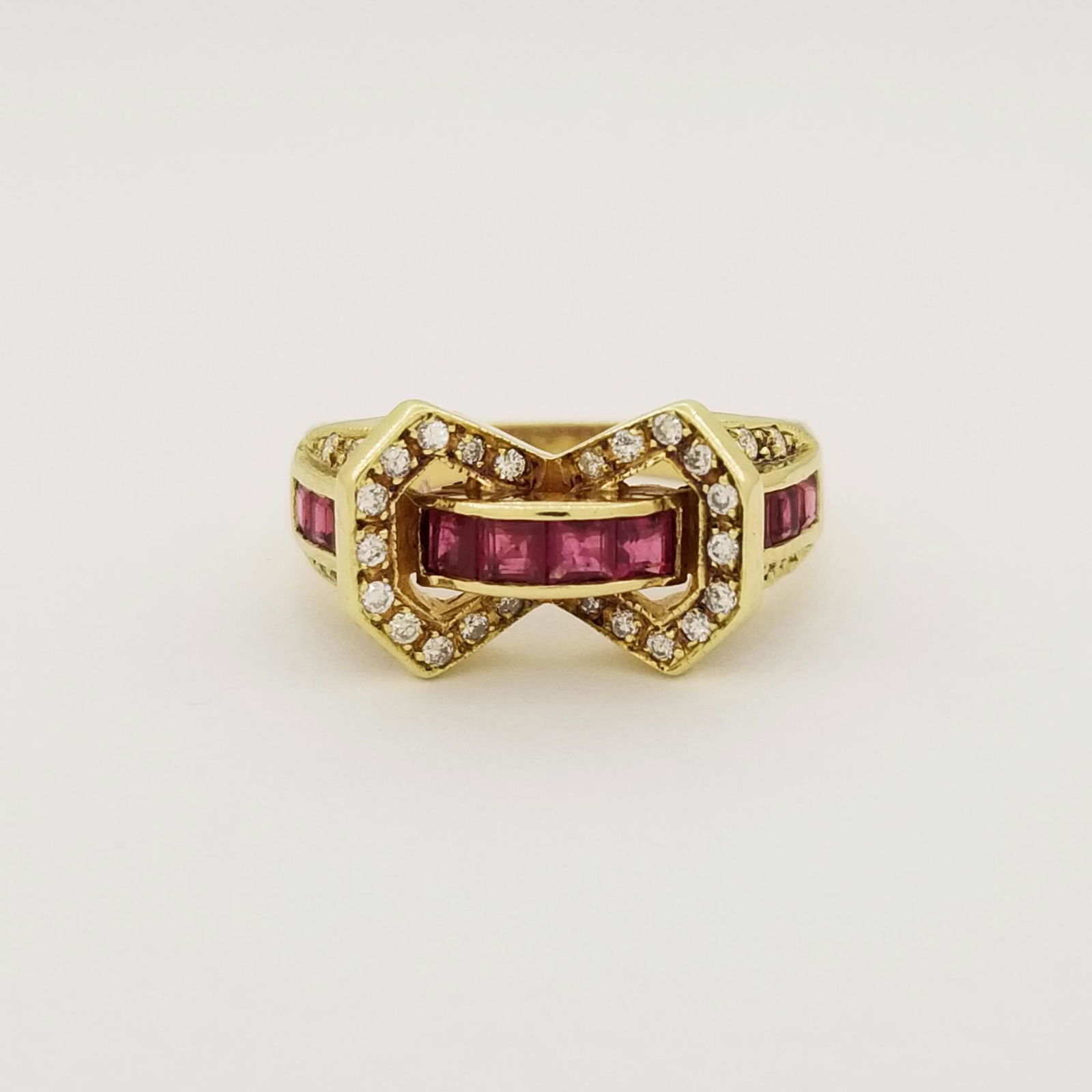 14K Gold Ruby & Diamond Ring (1 of 6)