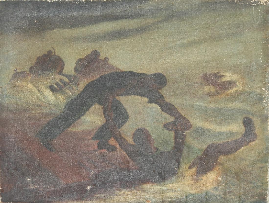 Buell Whitehead (FL, 1919 - 1993) Original Oil (1 of 4)