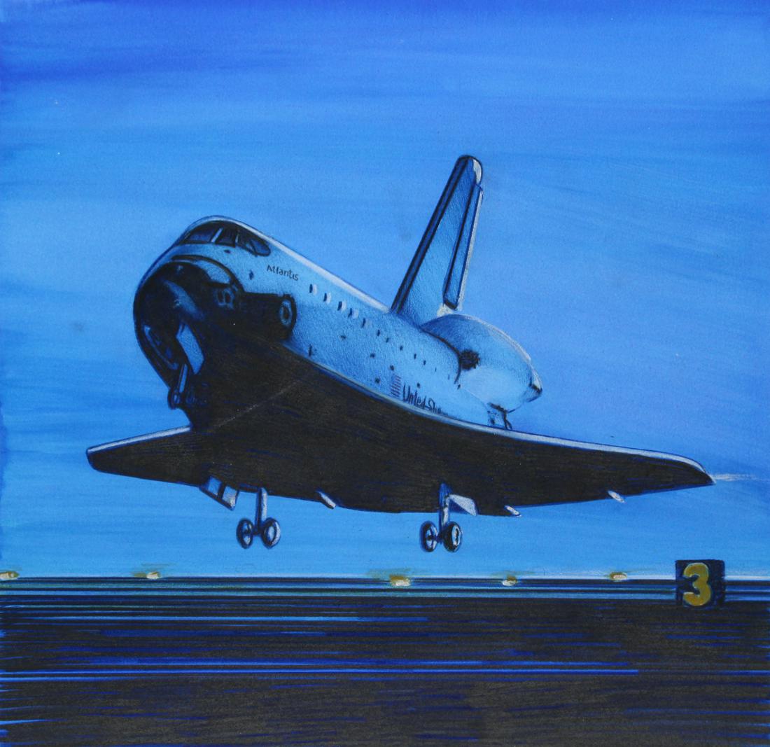 Paul & Chris Calle "Atlantis Landing" (1 of 6)