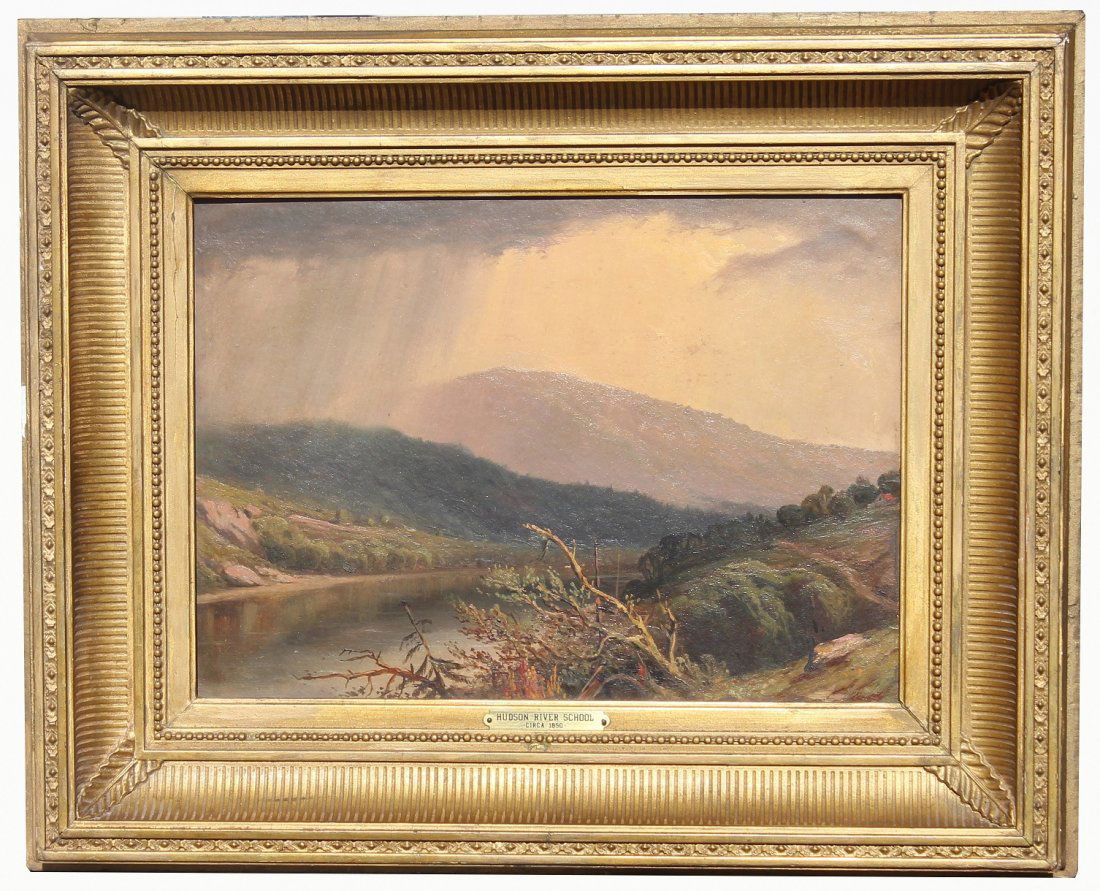 Hudson River School, 19th C. Landscape Painting (1 of 4)