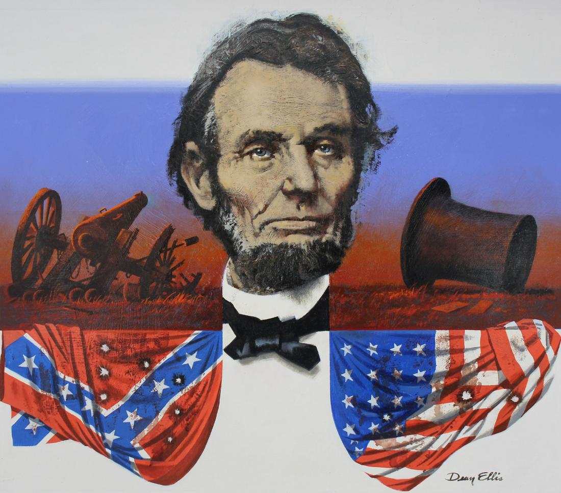 Dean Ellis (1920 - 2009) "Abraham Lincoln" (1 of 4)