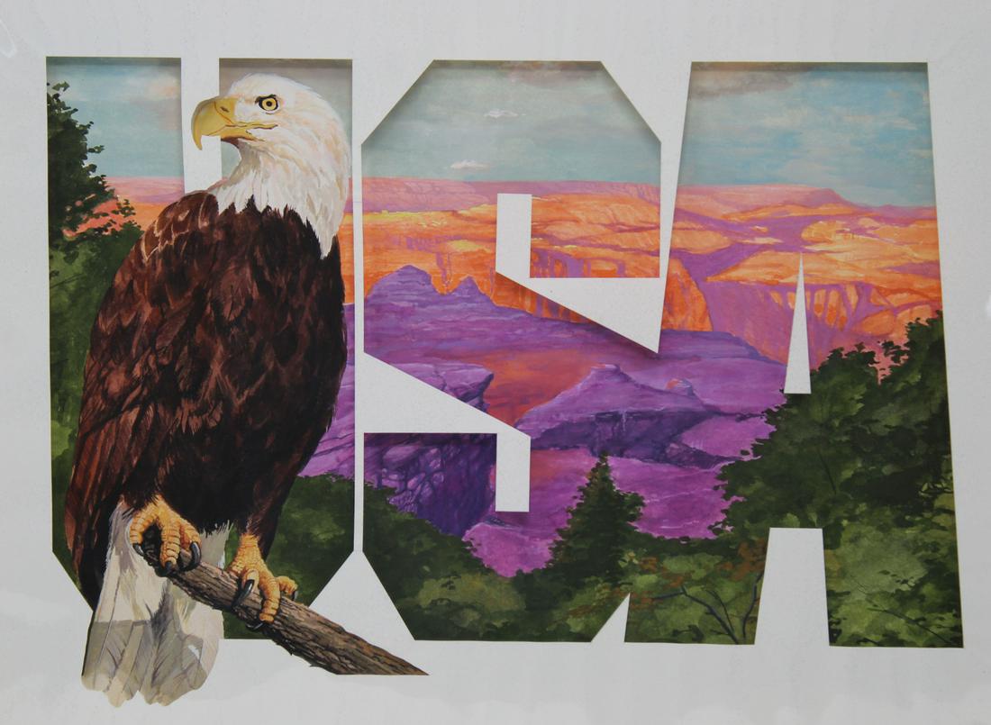 Tom Lydon (B. 1944) "Eagle" (1 of 3)