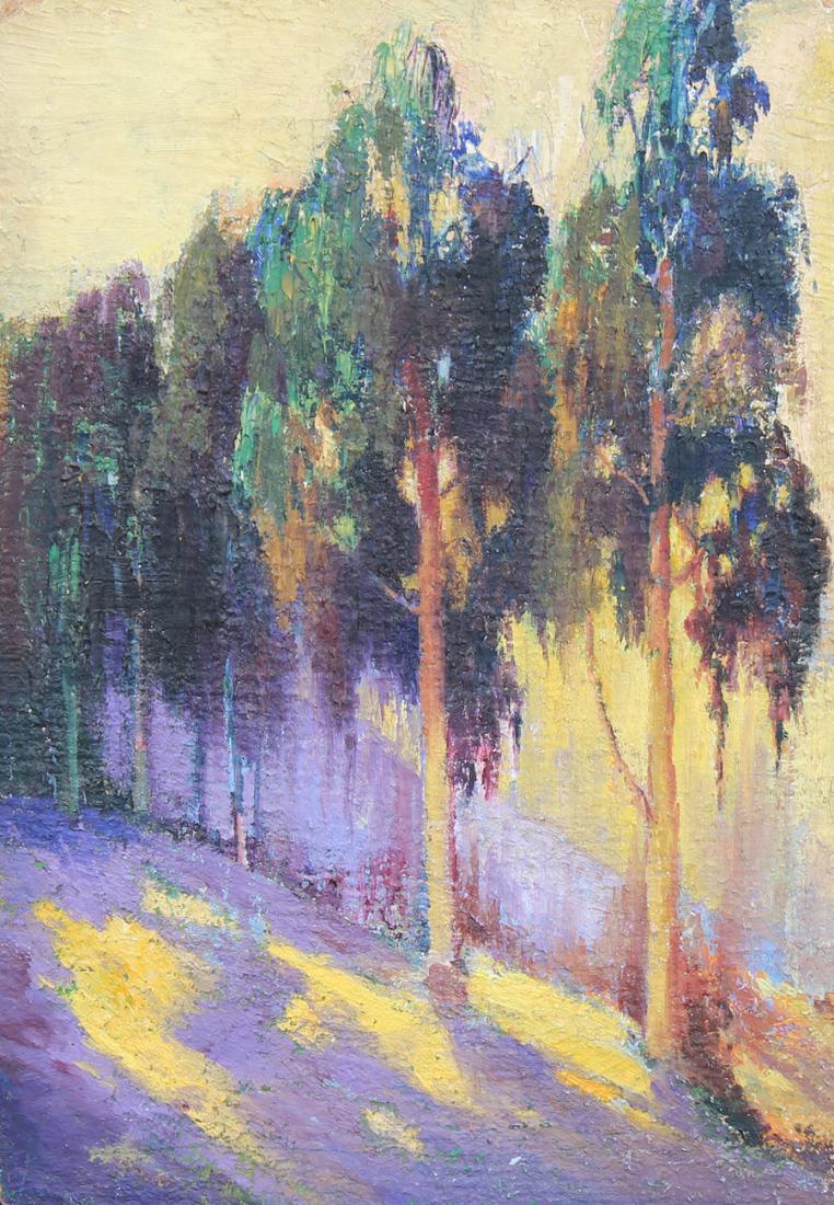 California School, Impressionist Wooded Landscape (1 of 3)