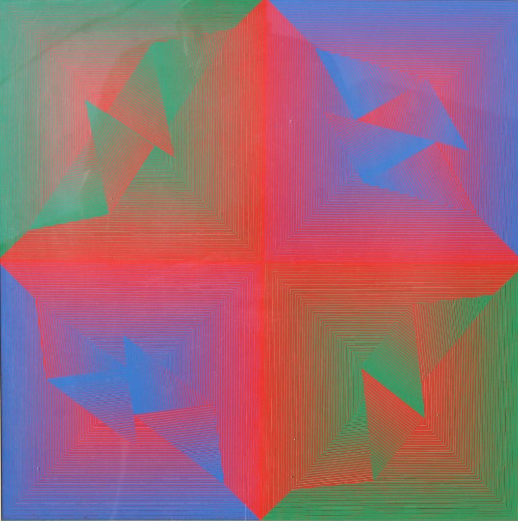 Toshiro Katayama (1928 - 2013): Toshiro Katayama (Japanese, 1928 - 2013) Color Serigraph. Pencil signed lower right and numbered (2/70) lower left. Katayama, born in Osaka, Japan, was a long-time Professor Emeritus of Design and fro