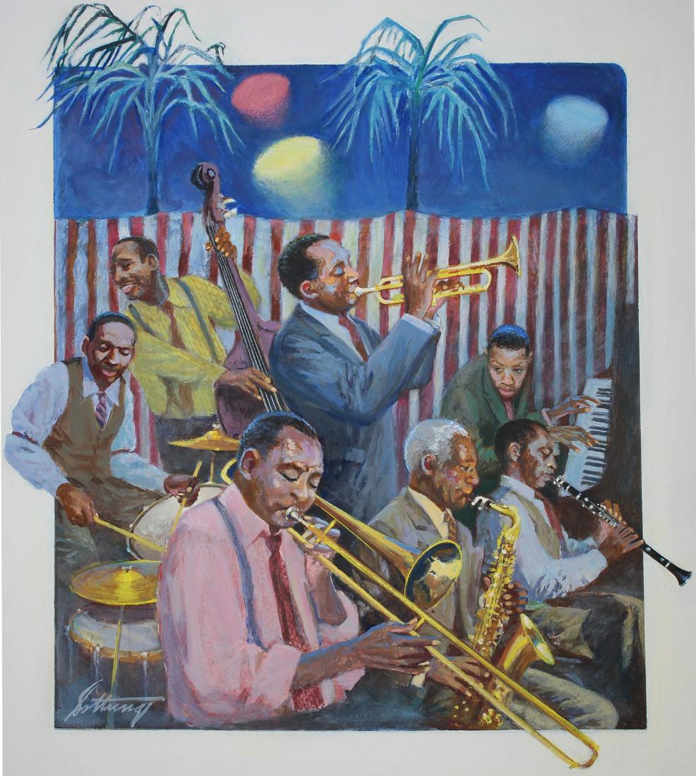 George Sottung (1927 - 1999) "Jazz Music Legends" (1 of 4)