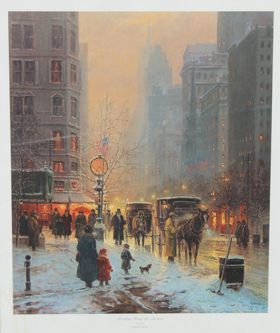 G. Harvey "Evening Along the Avenue" Limited Print (1 of 6)