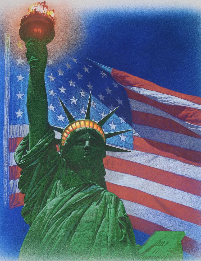 Jim Butcher (B. 1944) "Statue of Liberty" (1 of 4)