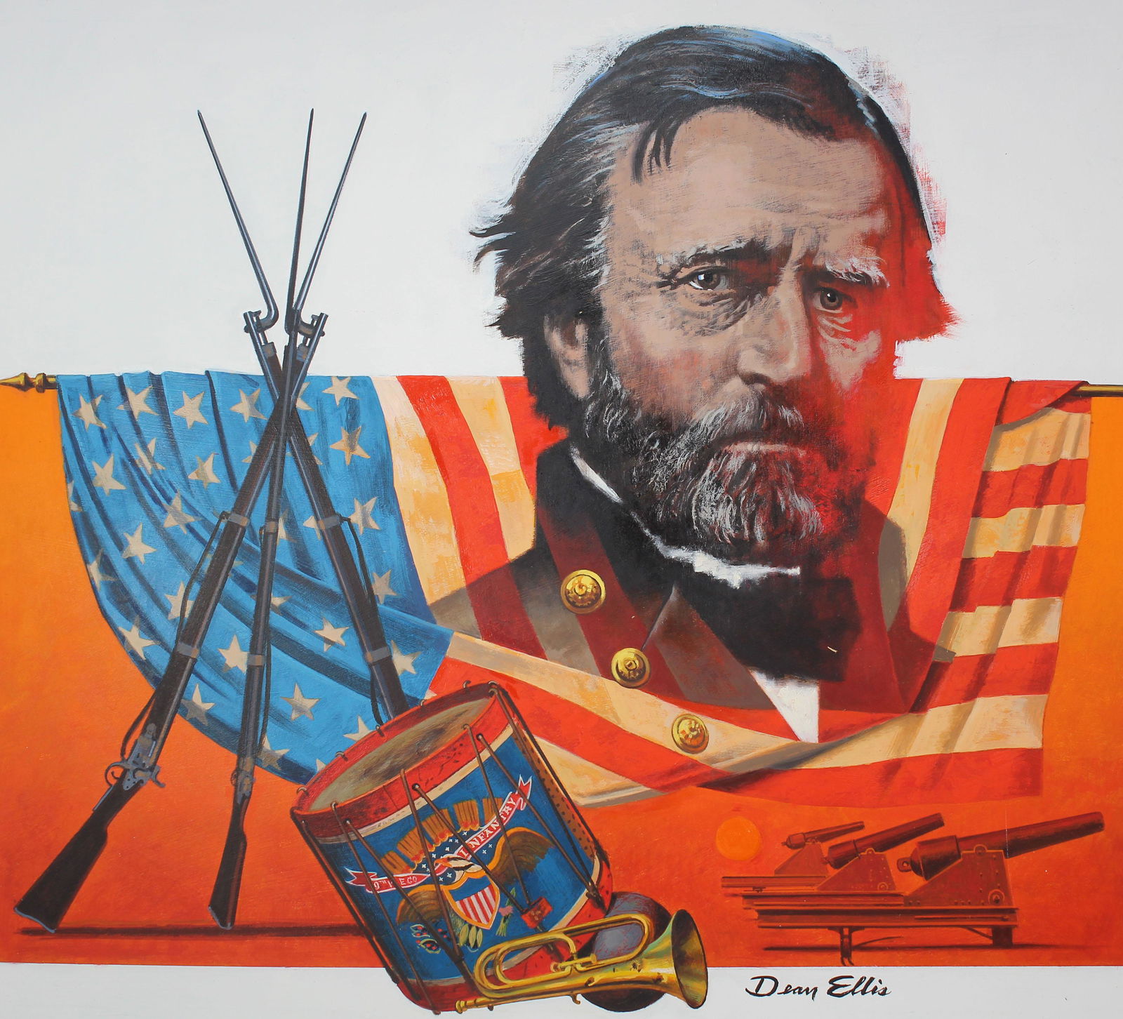 Dean Ellis (1920 - 2009) Ulysses Simpson Grant (1 of 4)