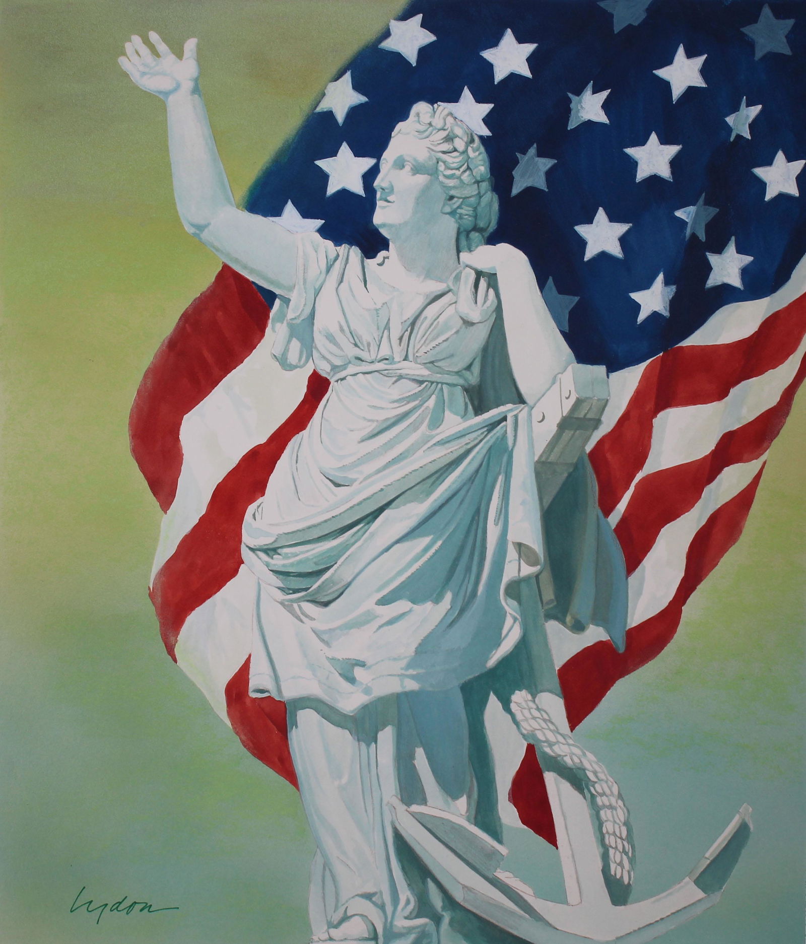 Tom Lydon (B. 1944) Sculpture of "Hope" (1 of 3)