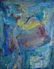 Thomas Koether (NY, FL b. 1940) "Blue Riff"