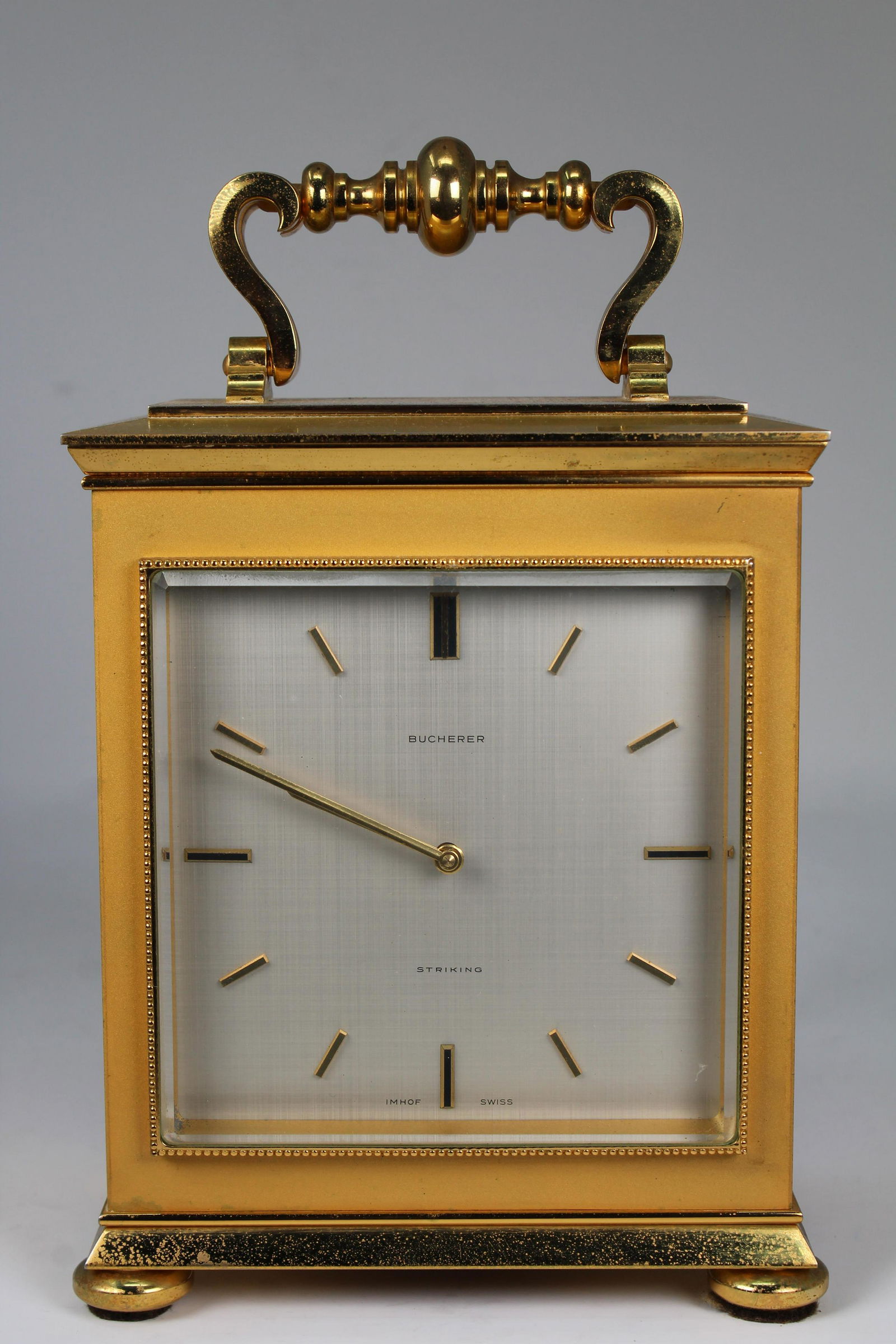 Bucherer, Gilt Bronze Carriage Clock (1 of 4)