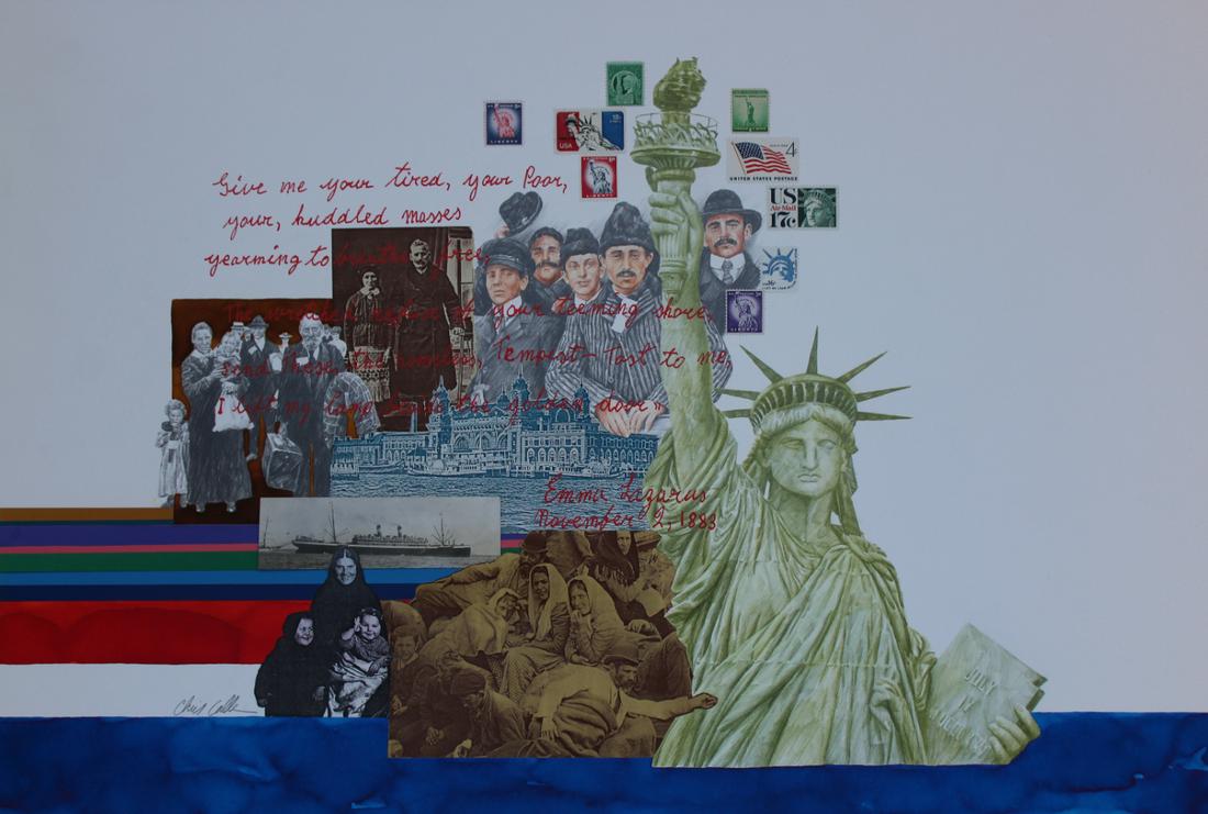 Chris Calle (B. 1961) "Statue of Liberty" (1 of 4)