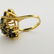 14K Gold Diamond & Sapphire Cluster Ring - 8