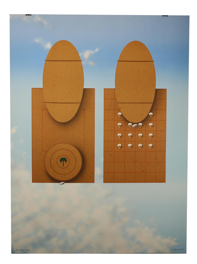 Beck & Jung "Game Memnon" 1977 Litho (1 of 5)