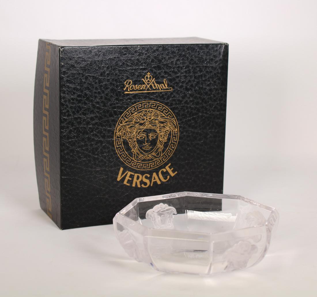Rosenthal Versace Crystal "Lumiere" Bowl (1 of 7)
