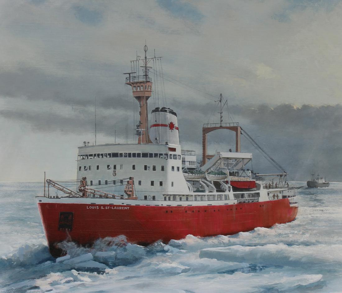 Charles Lundgren (1911-1988) "Louis S St Laurent" (1 of 4)