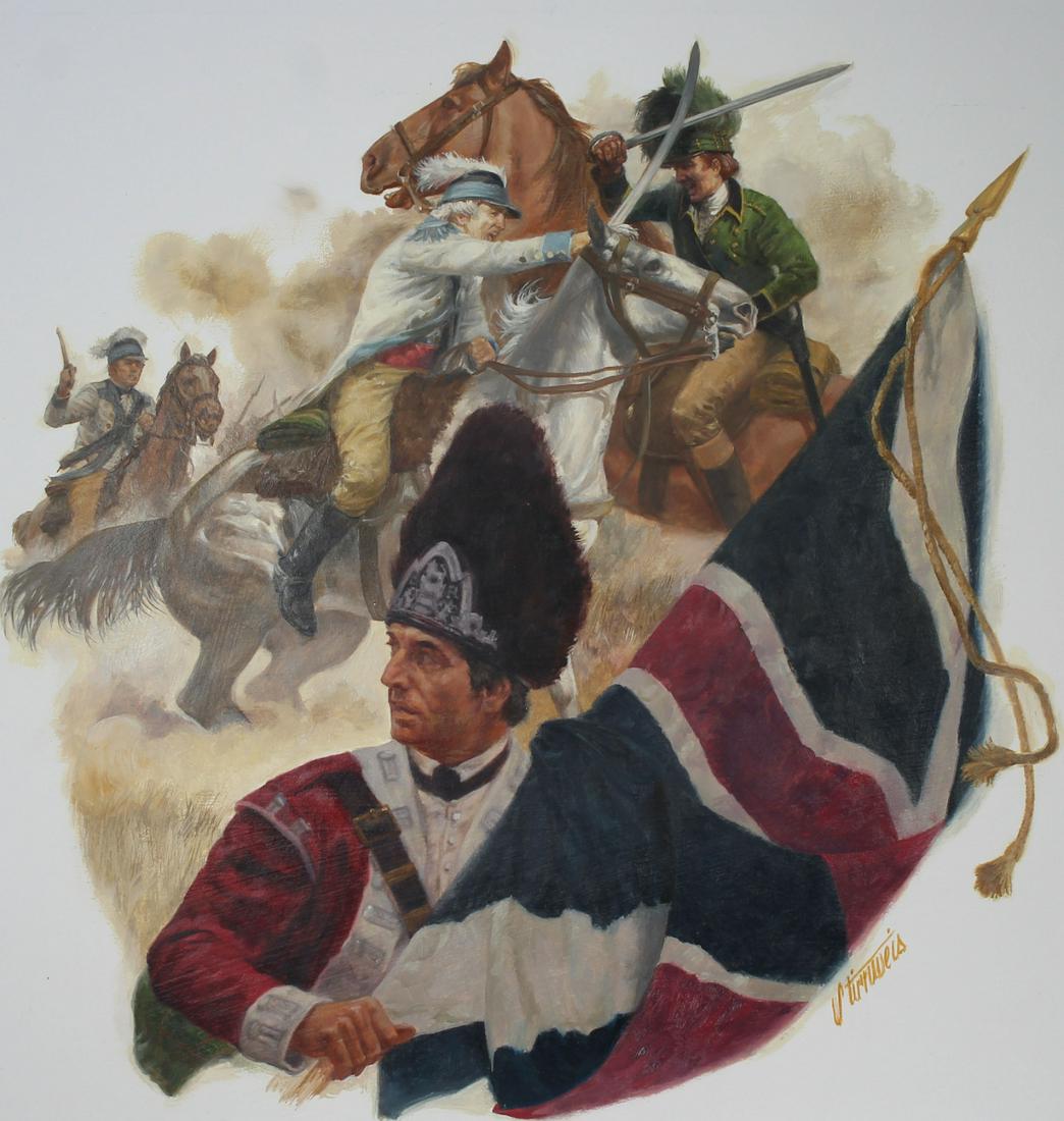 Shannon Stirnweis (B. 1931) Battle of the Cowpens (1 of 4)
