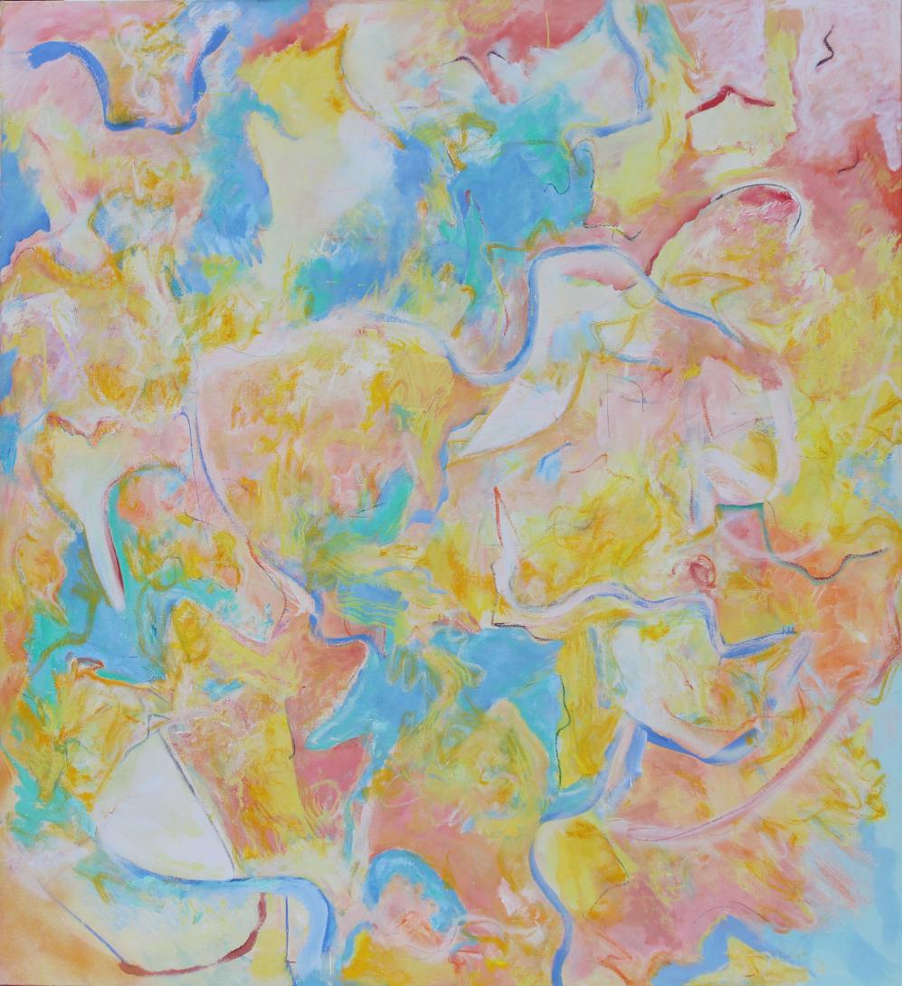 Thomas Koether (NY, FL b. 1940) "Olifactus" (1 of 3)