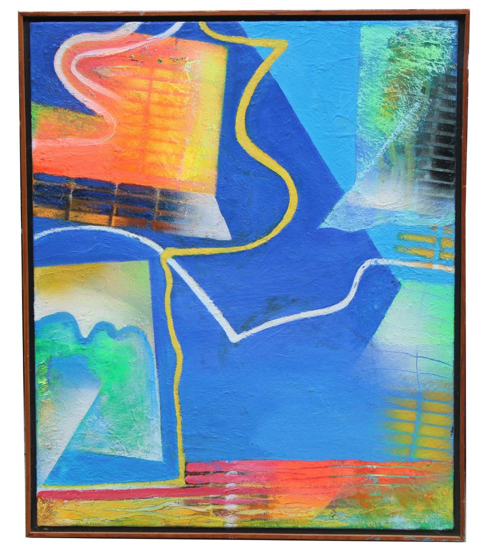 Thomas Koether (NY, FL b. 1940) Homage to Secrets (1 of 3)