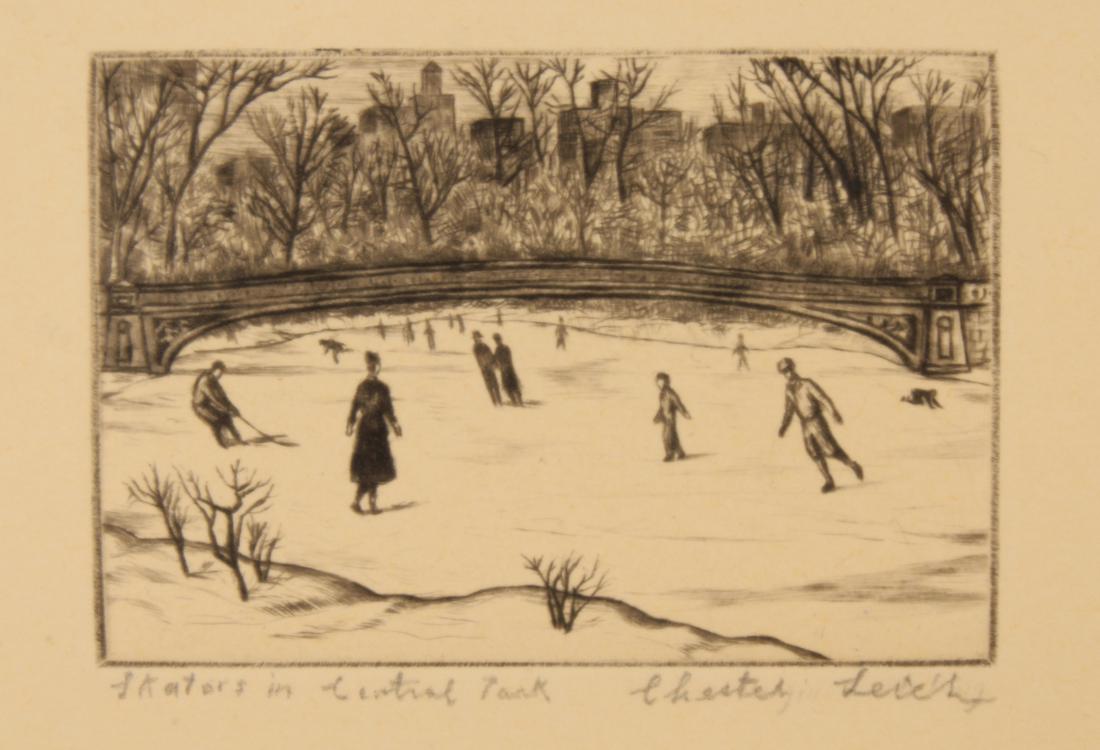 Chester Leich (American 1889 - 1978) Etching (1 of 4)