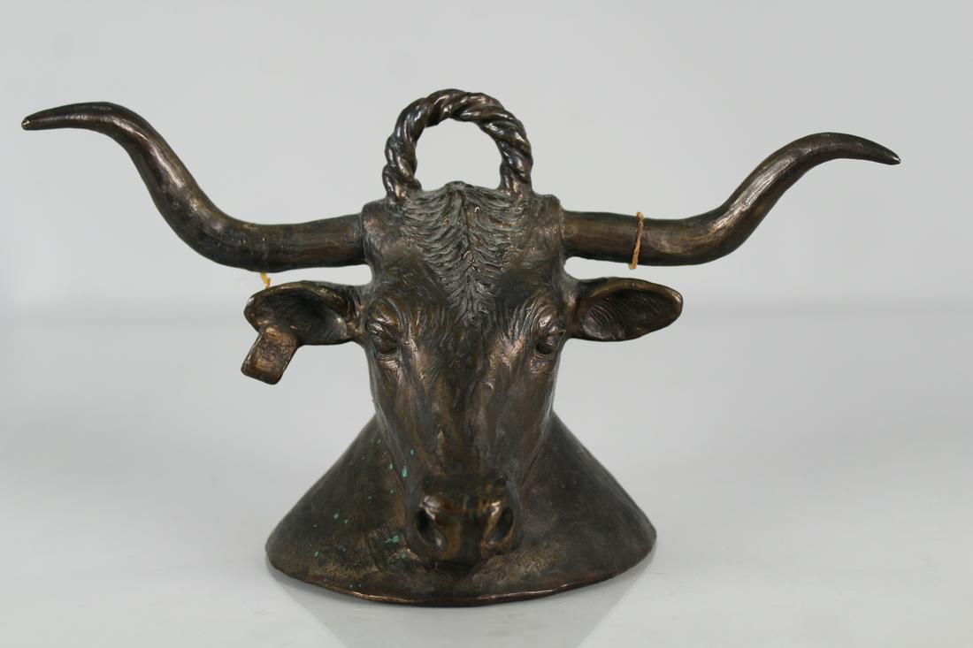 Carl Wagner, Bronze Bull Form Bell (1 of 6)