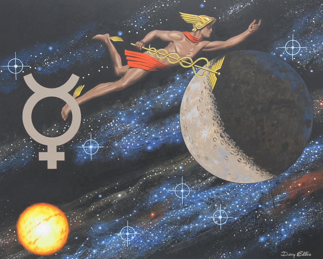 Dean Ellis (1920 - 2009) "Roman God Mercury" (1 of 4)