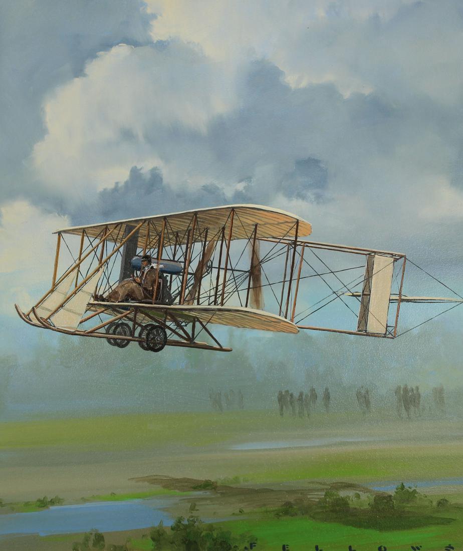 Jack Fellows (B. 1941) "Wright Brothers Model B" (1 of 4)
