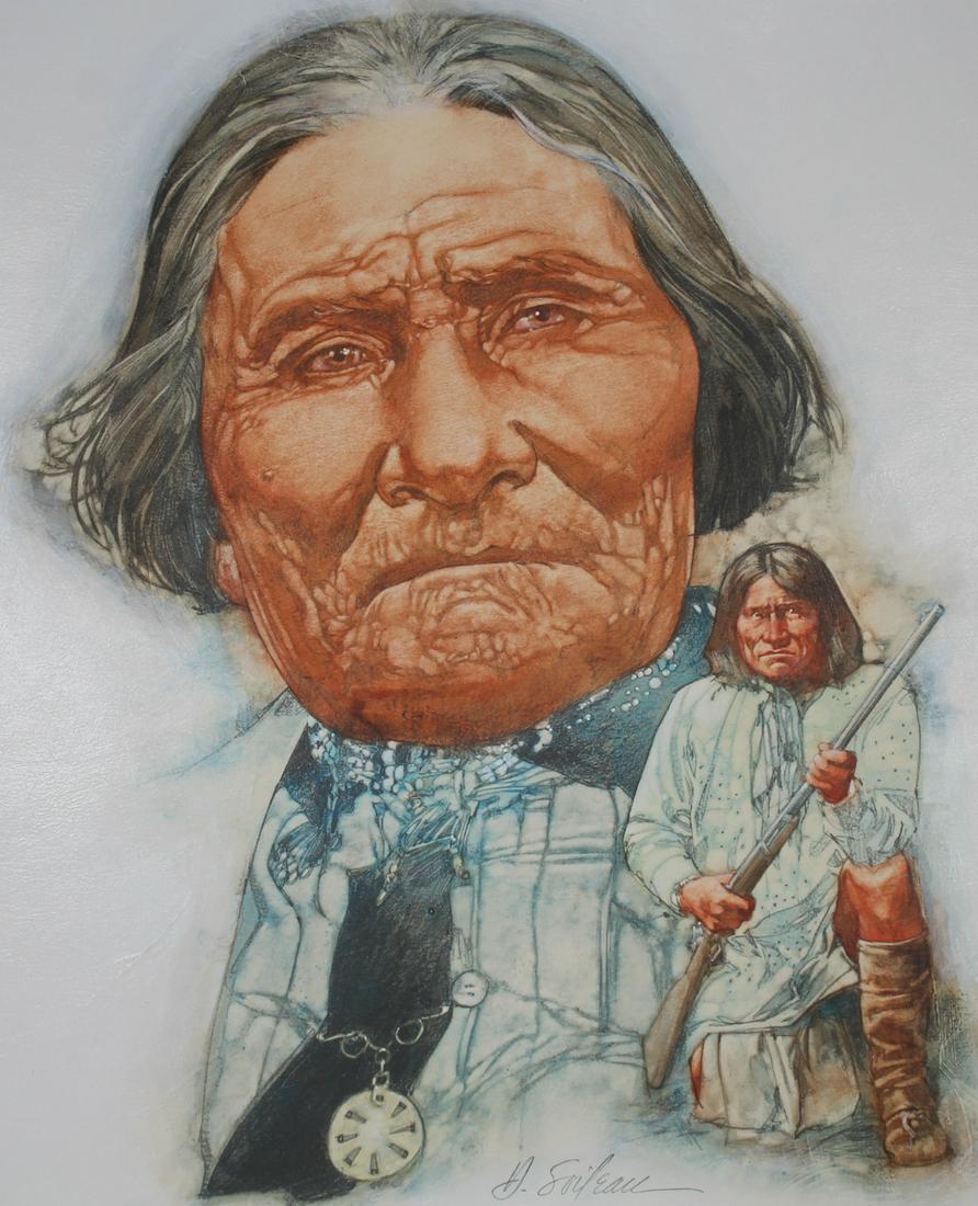 Hodges Soileau (B. 1943) "Geronimo" (1 of 3)