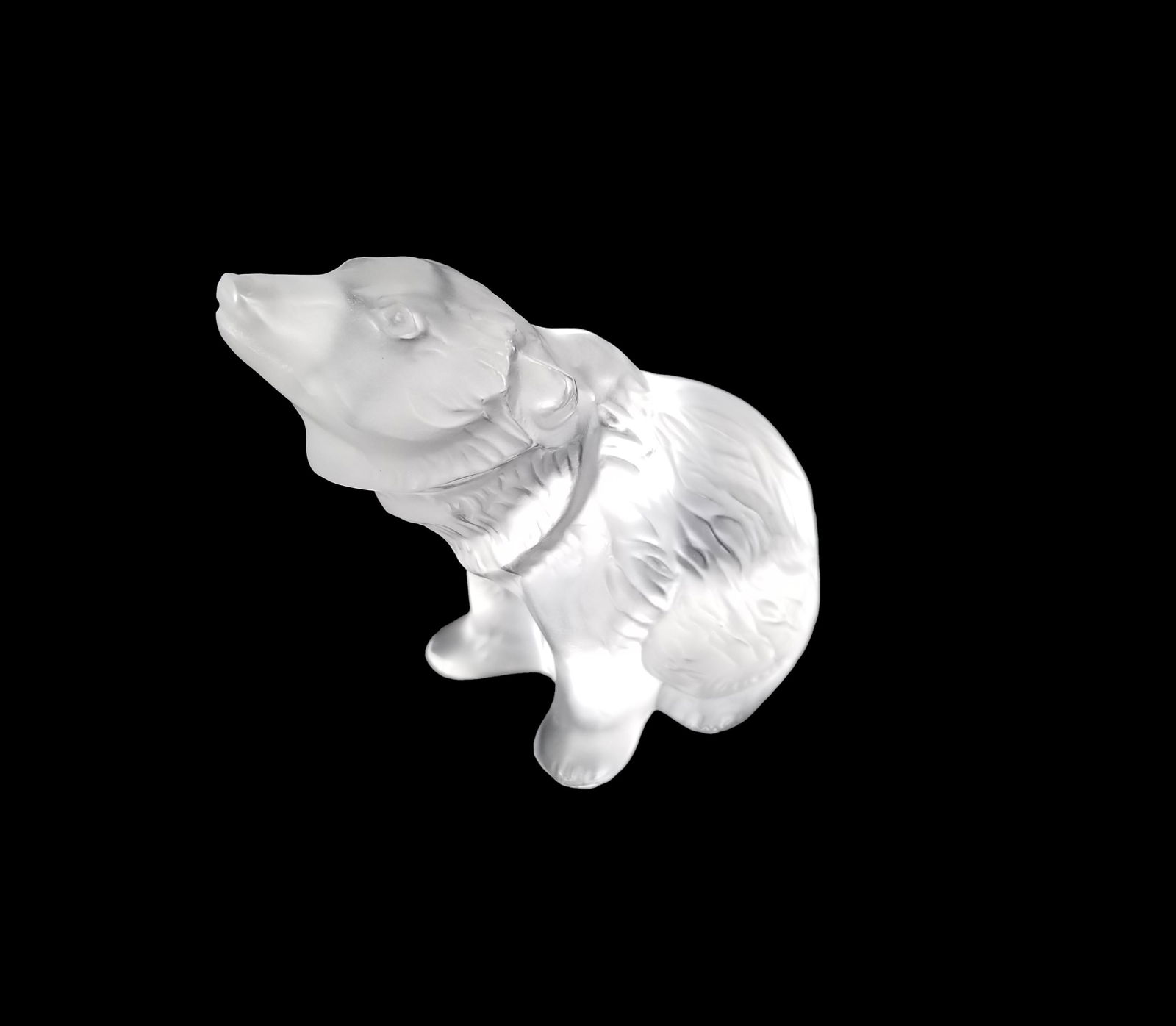 LALIQUE Signed "Nouria Bear" Figure (1 of 6)