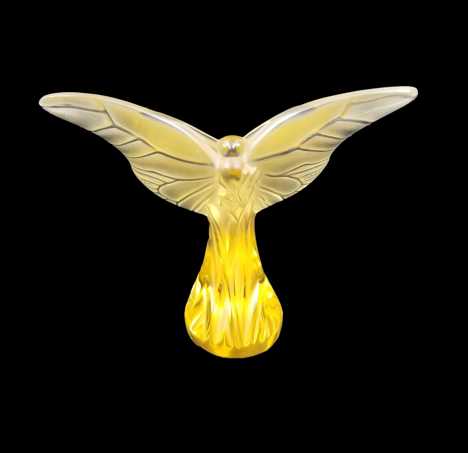 LALIQUE Gold Butterfly Sculpture (1 of 5)