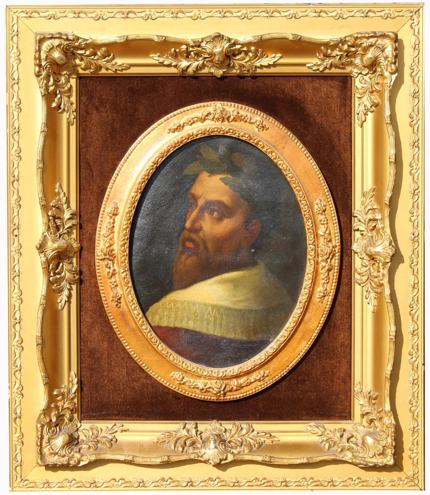 Old Master Style, Portrait of a Man Painting (1 of 3)