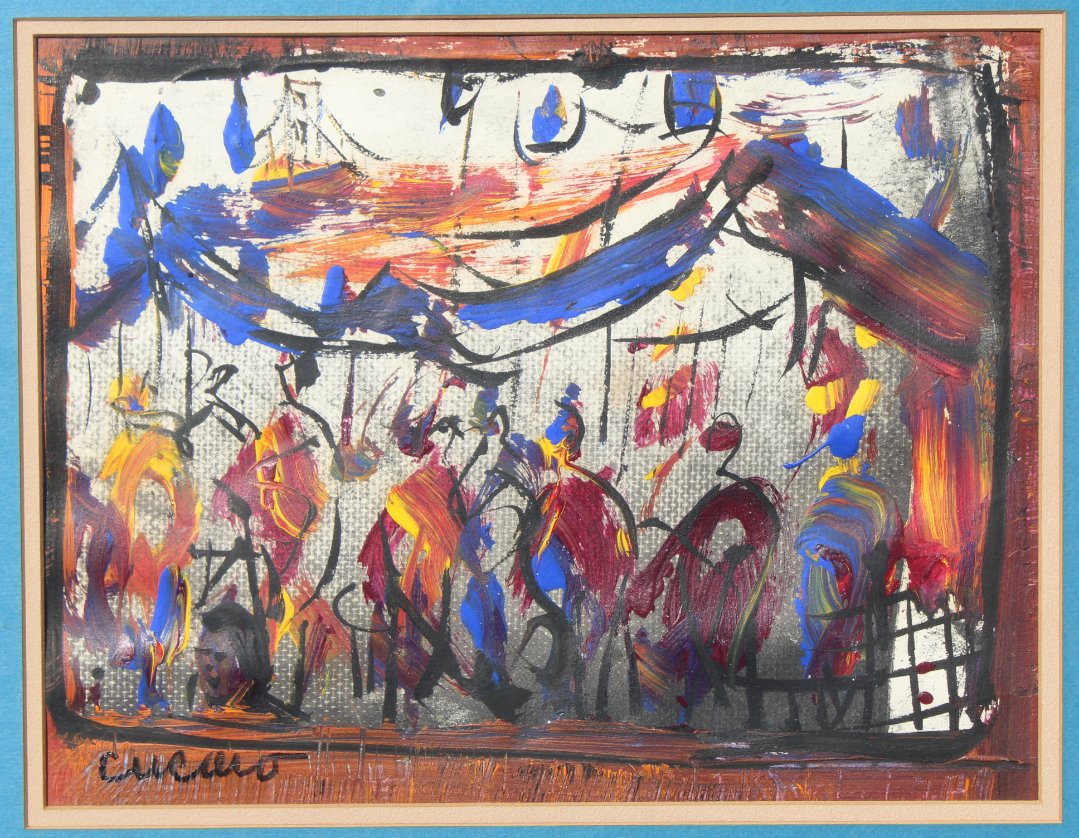 Pascal Cucaro (American, 1915-2004) “Circus” (1 of 4)