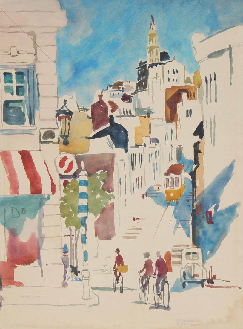 Dong Moy Chu Kingman (1911 - 2000) San Francisco (1 of 2)