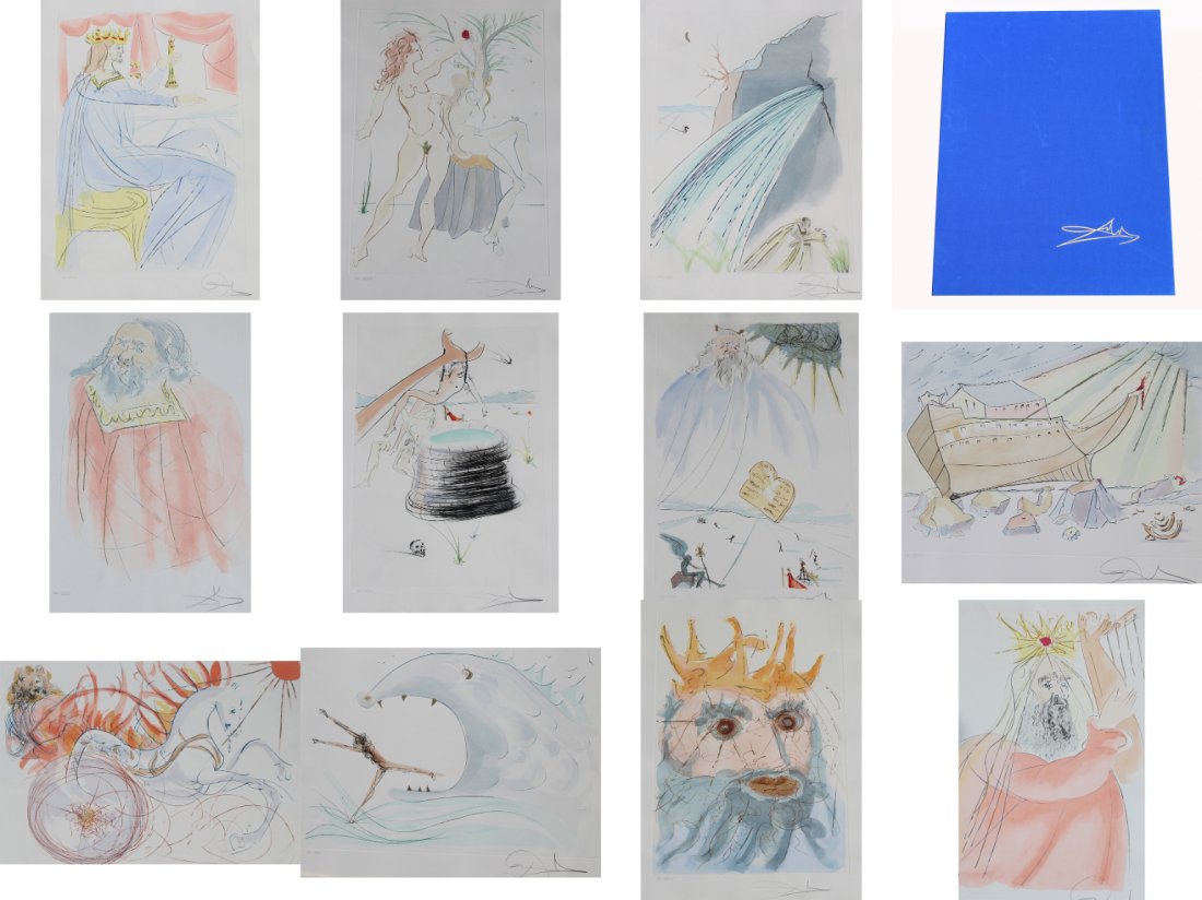 Salvador Dali "Our Historical Heritage" Portfolio (1 of 13)