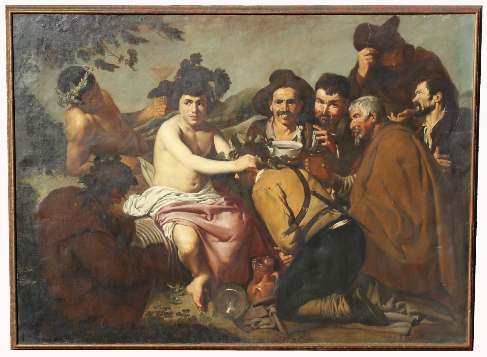 Monumental Painting, "The Triumph of Bacchus" (1 of 4)