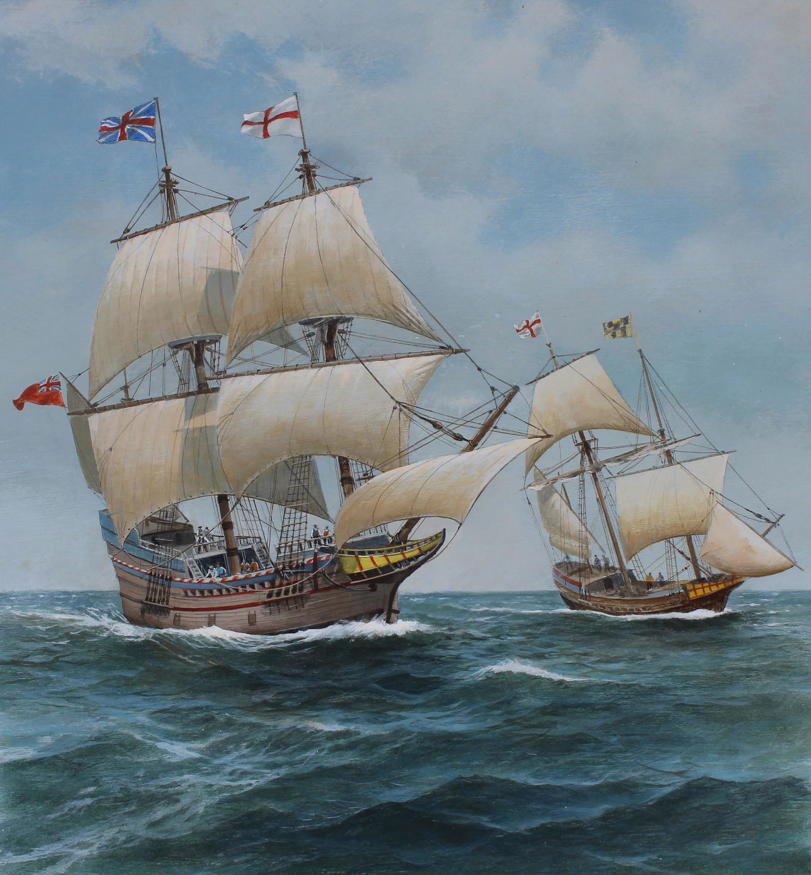 Charles J Lundgren (1911-1988) "Ark and Dove" (1 of 6)