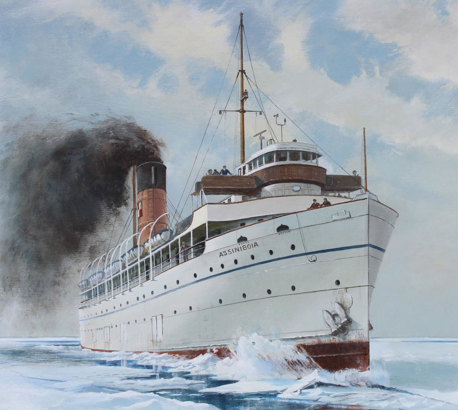 Charles J Lundgren (1911 - 1988) "Assiniboia" (1 of 5)