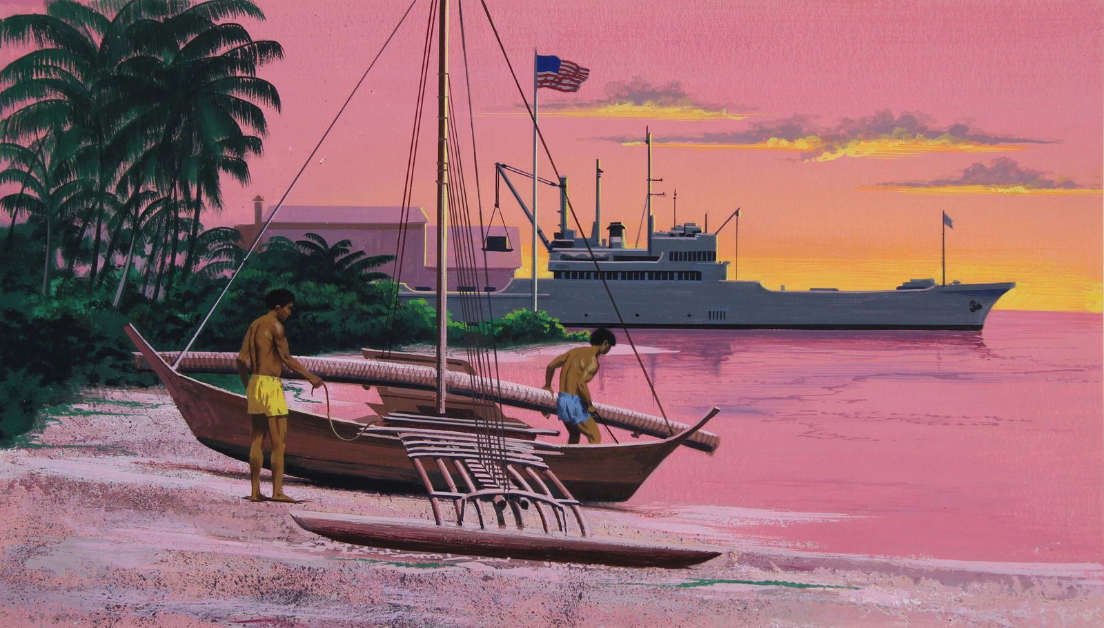 Dean Ellis (1920 - 2009) "Marshall Islands" (1 of 6)