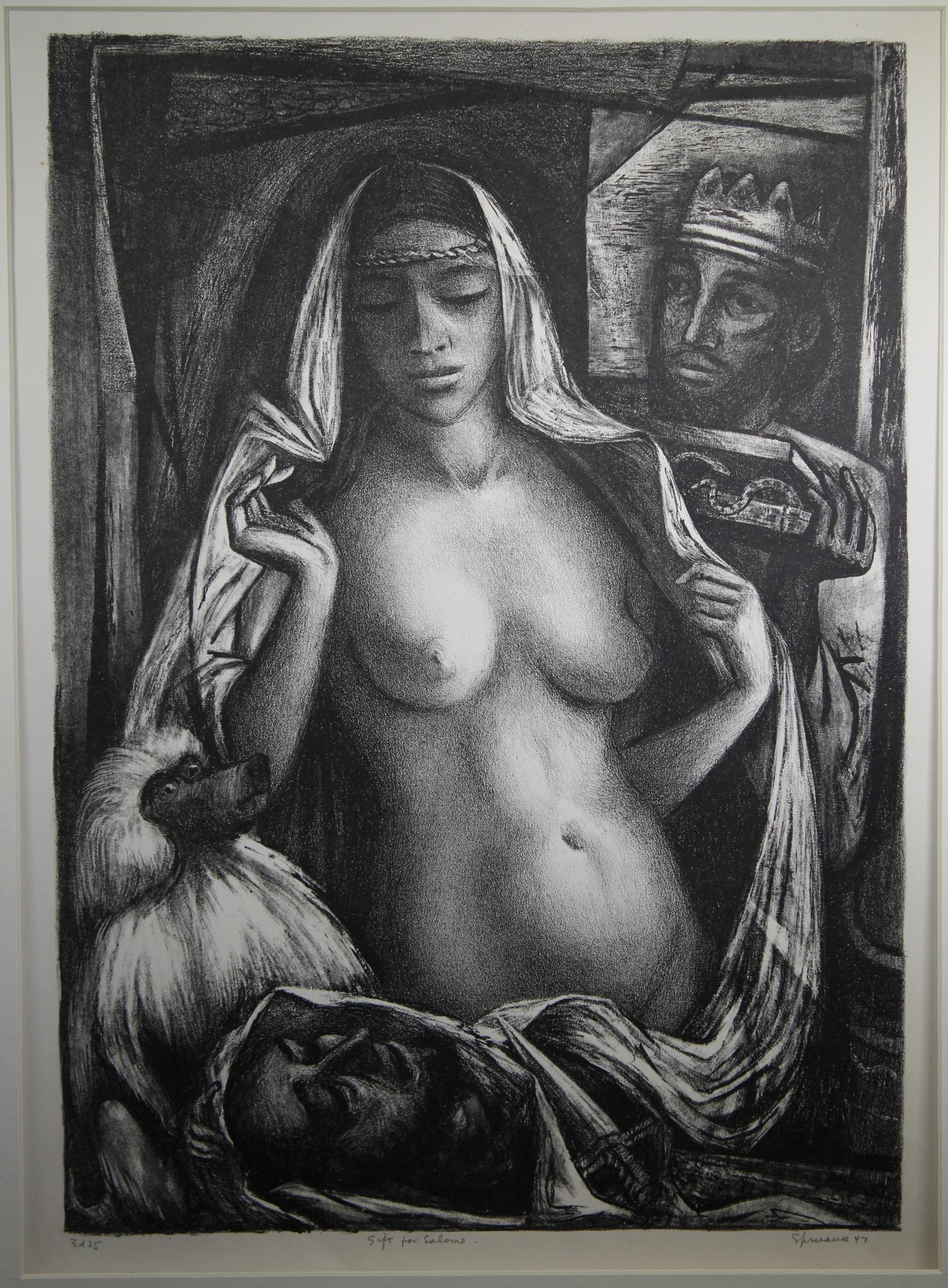 Benton Spruance (1904-1967) "Gift for Salome" (1 of 5)