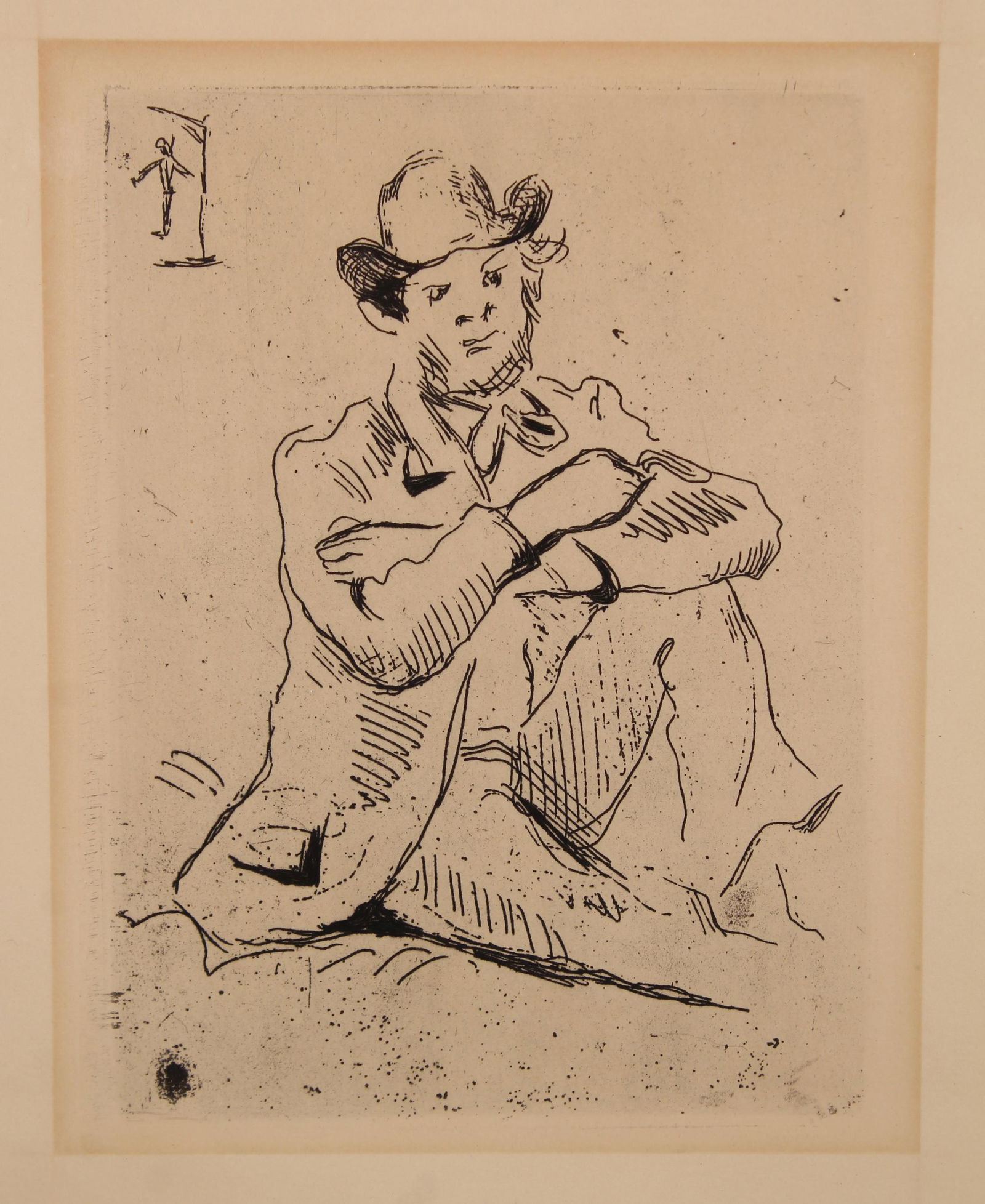 Paul Cezanne (French, 1839 - 1906) Etching (1 of 4)